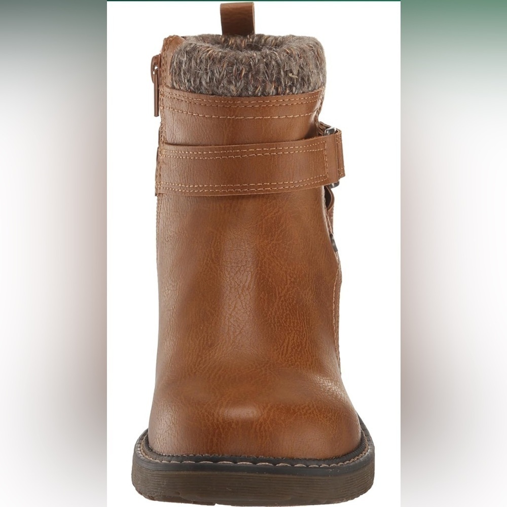 NWT Muk Luks Women’s Garland Gina Knit Cuff Ankle Boots 6.5W - wide size - Picture 3 of 13